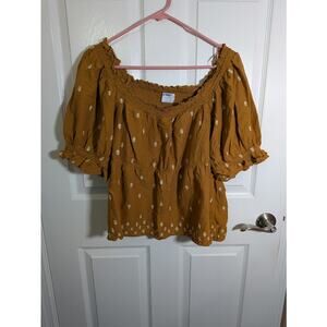 old navy golden top
